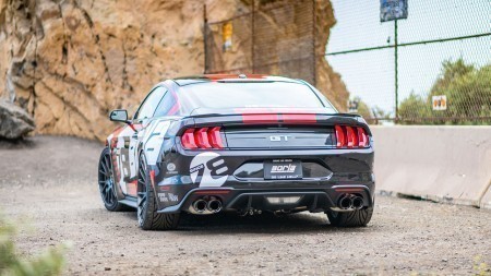 Borla S-Type Catback Exhaust System Carbon Fiber Tips w/ Valves for 2018-21 Ford Mustang GT 5.0L