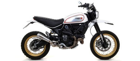 Enhance Your Riding Experience with ARROW Exhaust for Ducati Scrambler 800 Desert Sled 1