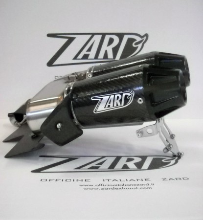 ZARD TOP GUN Slip-On's for DUCATI HYPERMOTARD 796 / 1100 / 1100 EVO - (MPN # ZD110SSR)