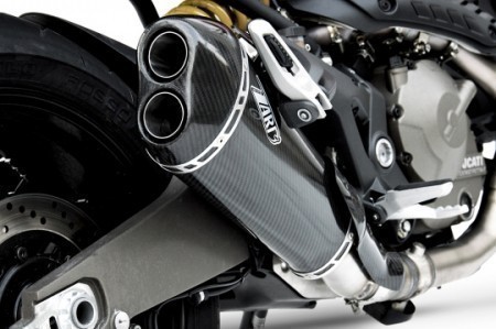 ZARD Carbon Slip-On for 2015-17 Ducati Monster 821 slip on