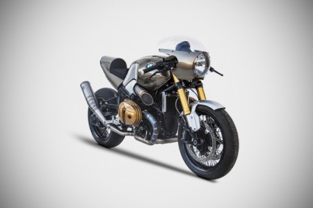 Zard "CAPITAN SCAPPAMENTO" Full Titanium Exhaust kit for 2015-19 BMW R Nine T side