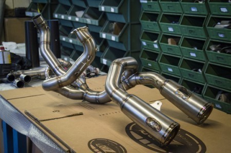 ZARD Full Titanium Racing Exhaust System for Ducati Panigale 1199 exhaust only