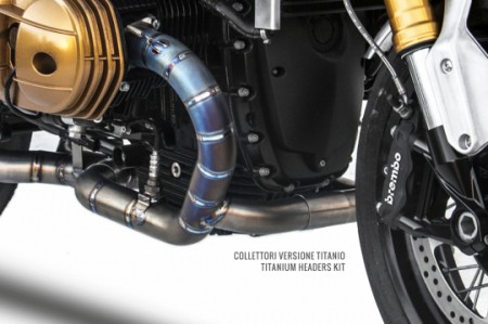 ZARD Full Titanium Exhaust Kit for 2015-20 BMW R NINE T headers