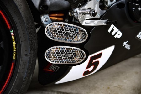ZARD Racing Exhaust System for Ducati Panigale V4/V4S/V4R Full Kit cross section lower