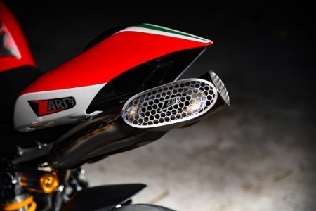 ZARD Racing Exhaust System for Ducati Panigale V4/V4S/V4R Full Kit cross section