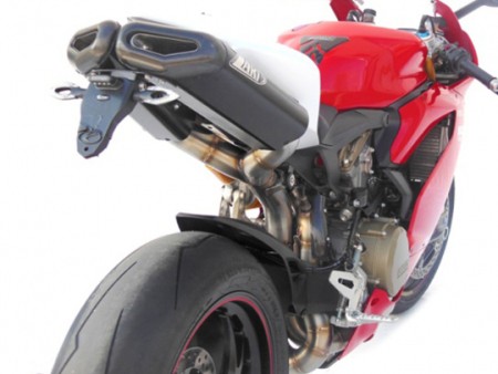 ZARD Racing Exhaust System for DUCATI Panigale 1199 Full Kit Underseat Version rear