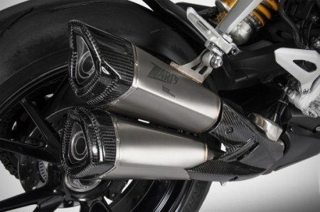 ZARD EXHAUST - Homologated Slip On for Triumph Speed Triple 1200 RS and 1200RR (MPN # ZTPH097STSO...