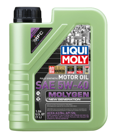 LIQUI MOLY Molygen New Generation Motor Oil SAE 5W-40