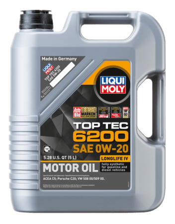 LIQUI MOLY Top Tec 6200 Motor Oil SAE 0W-20
