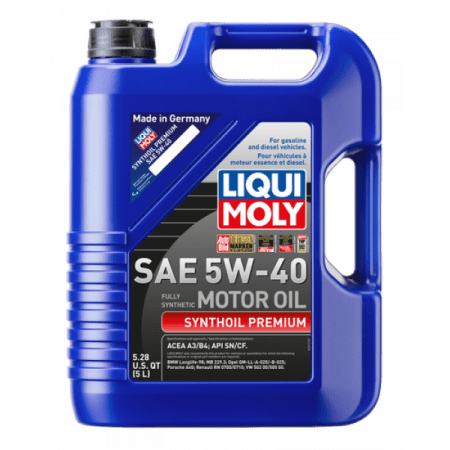 LIQUI MOLY Synthoil Premium Motor Oil SAE 5W-40