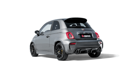 Akrapovic Slip-On Line (SS) (Req. Tips) for 2008-20 Fiat Abarth 500/595C/Turismo 1.4L (Excl US Models)