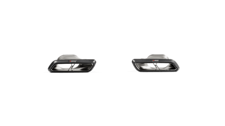 Akrapovic Evolution Tail Pipe Set (Matte Carbon) for 2017-21 Mercedes Benz E63/ Estate (W213/ S213)