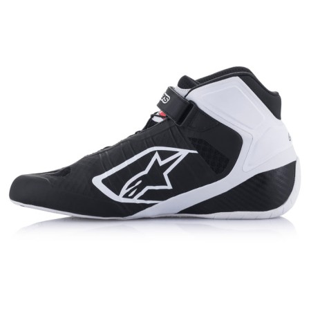 Alpinestars Tech 1-KZ Karting Shoes (Size: 9.5, Black/Turquoise)