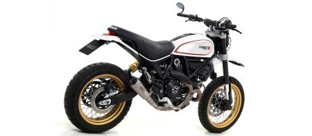 Enhance Your Riding Experience with ARROW Exhaust for Ducati Scrambler 800 Desert Sled 7