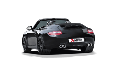 Akrapovic Slip-On Line (Titanium) (Req Tips) for 2008-12 Porsche 911 Carrera Cabriolet/S/4/4S/GTS (997 DFI)