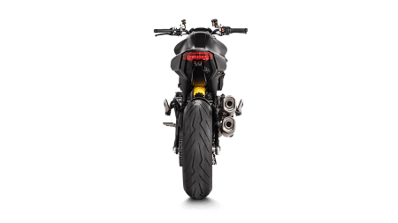 Akrapovic Homologated GP Slip-On Exhaust for 2021+ Ducati Monster 937 - (MPN # S-D9SO17-HCQT)