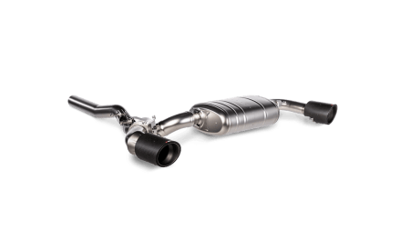 Akrapovic Slip-On Line (Titanium) w/Carbon Tips for 2020+ BMW M135i / 2020 X2 M35i / Mini Clubman All4