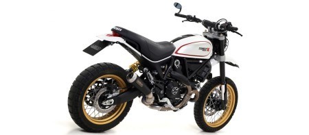 Enhance Your Riding Experience with ARROW Exhaust for Ducati Scrambler 800 Desert Sled 8