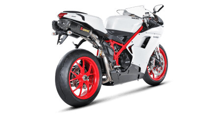 Akrapovic Slip-On Exhaust Ducati 848 / 1098 / 1198 - (MPN # S-D10SO3-ZC)