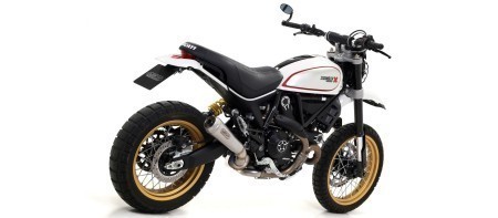 Enhance Your Riding Experience with ARROW Exhaust for Ducati Scrambler 800 Desert Sled 6