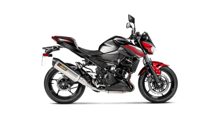Akrapovic Homologated Slip-On Exhaust Kawasaki Ninja 400 / Z400 2018-2021 - (MPN # S-K4SO5-HRT)