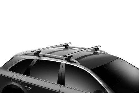 Thule WingBar Evo Load Bars for Evo Roof Rack System (2 Pack) - Silver and Black colors available