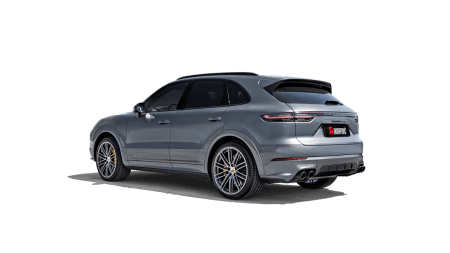 Akrapovic Evolution Line Cat Back (Titanium - Tips Req) for 2019+ Porsche Cayenne Turbo/Coupe V8 (536)