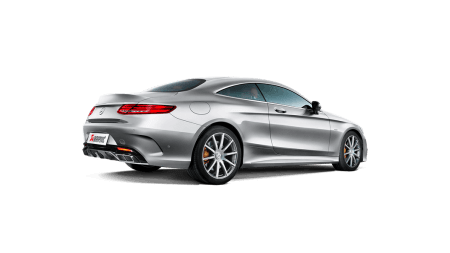 Akrapovic Evolution Line Titanium Cat Back w/ Carbon Tips (Req Link Pipe) for 2015-17 AMG S63 Coupe (C127)