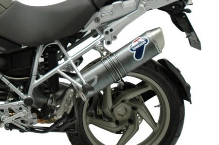 Termignoni Oval Stainless Steel Slip-On for 2005-09 BMW R1200GS detail