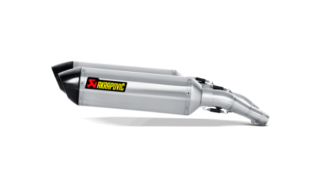 Akrapovic Slip-On Exhaust Yamaha FJR1300 2001-2015 - (MPN # S-Y13SO1-HT)