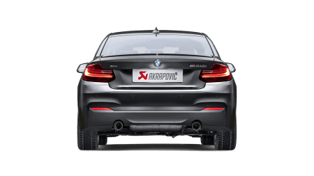 Akrapovic Slip-On Race Line (Titanium) w/ Titanium Tips for 2018-20 BMW M240i (F22/F23)