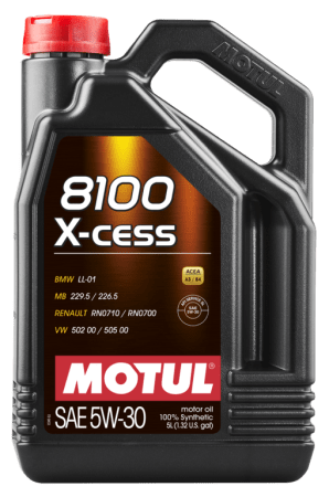 Motul 8100 5W30 X-CESS Synthetic Engine Oil