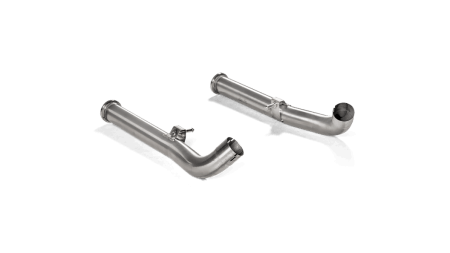 Akrapovic Link Pipe Set for 2019-21 Mercedes-Benz G63 AMG with OPF/GPF (SS)