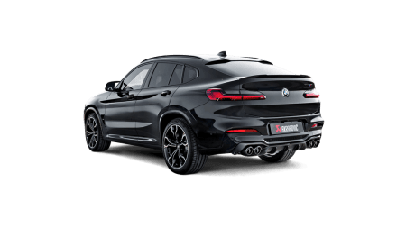 Akrapovic Rear Carbon Fiber Diffuser - High Gloss BMW X4 M /X4 M Competition 2020