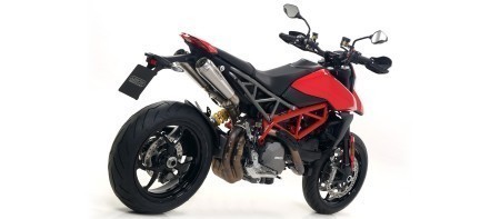 Enhance Your Ride with ARROW Exhaust for the Ducati Hypermotard 950 rear