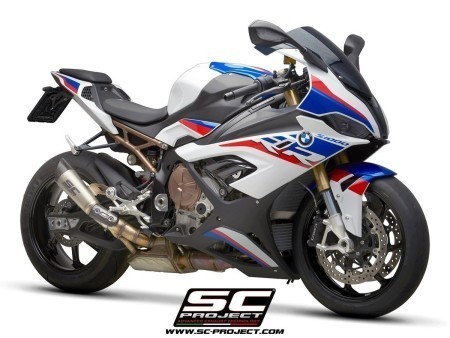 SC Project S1 Slip On Exhaust for 2020+ BMW S1000RR and M1000RR bike