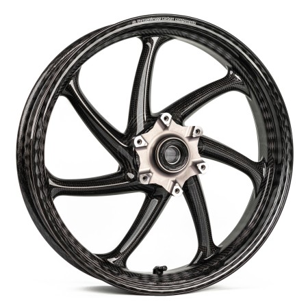 Thyssenkrupp Carbon - Style 1 Braided Carbon Fiber Wheels for 2017+ Suzuki GSX-S1000 / GSX-S1000F...
