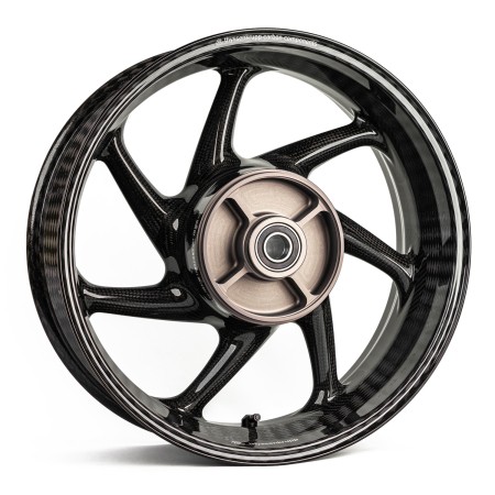 Thyssenkrupp Carbon - Style 1 Braided Carbon Fiber Wheels for 2016+ Kawasaki Ninja ZX10R
