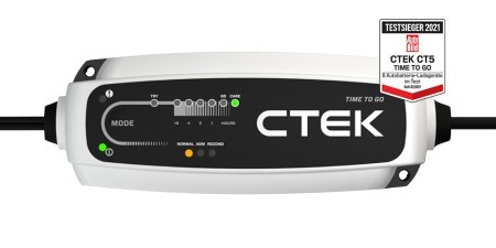 CTEK Battery Charger - CT5 Time To Go - 4.3A
