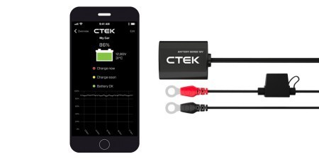 CTEK CS FREE USB-C Charging Cable w/ Clamps > 2to4wheels