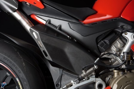 Termignoni 4 USCITE Exhaust Racing Kit for 2018+ Ducati Panigale V4/S/R/Speciale side full