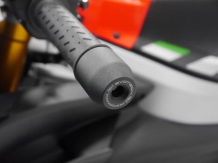 Evotech Performance Bar end Weights for 2021+ Aprilia RS660 bike