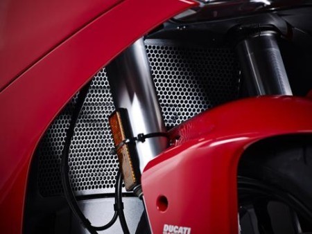 Evotech Performance Radiator and Oil Cooler Guard Set for 2017+ Ducati SuperSport