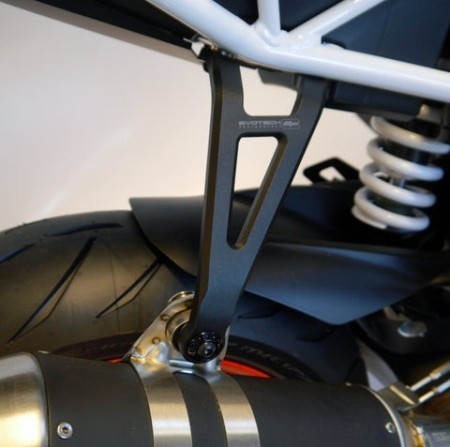 Evotech Performance Rectifier Guard Pillion Peg Removal kit and Exhaust Hanger for 2013-19 KTM 12...