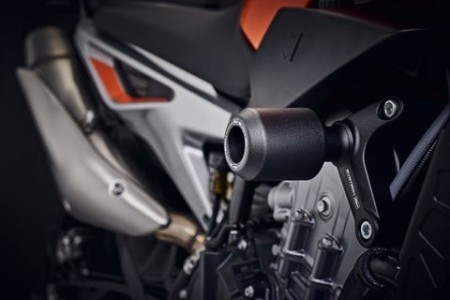 Evotech Performance Fairing Sliders for KTM 790, 890 Duke motorcycles bike right