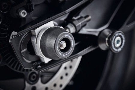 Evotech Performance Front and Rear Spindle Bobbins for KTM 790 Duke and 890 Duke motorcycles