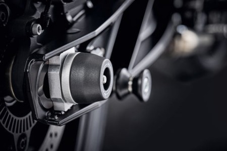 Evotech Performance Front and Rear Spindle Bobbins for 2019 - 21 KTM 790 Adventure and Adventure ...