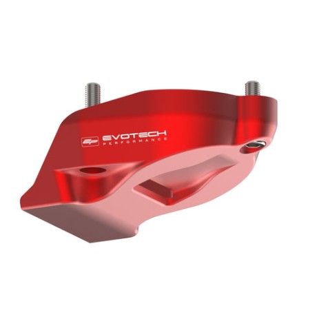 Evotech Performance Sump Guard for Ducati Streetfighter V4 red