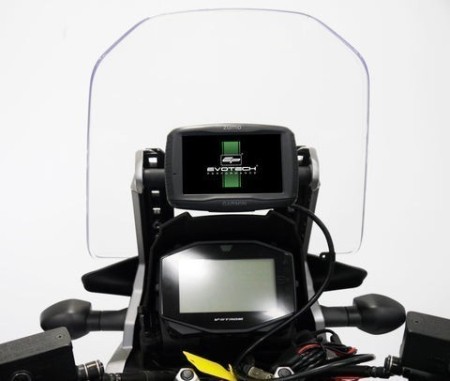 Evotech Performance Garmin Compatible Clamp Sat Nav Mount for Suzuki V-Strom 1050