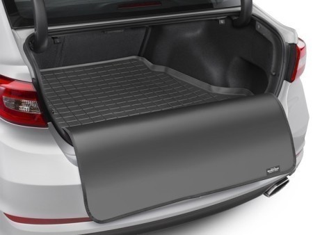 weathertech cargo trunk liner bumper protection